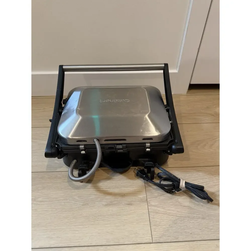 Cuisinart Smoke-Less Contact Griddler GR6 Panini Griddle Top